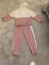 Girls Zara  tracksuit  With Zip On Top Top Size Is 11-12 Bottoms Are 13-14