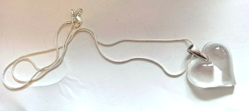 Lalique pendant large clear - pendant,