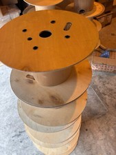 Empty Wooden Cable Reels Cable Tidy Rope Storage Christmas Lights Flex Tidy