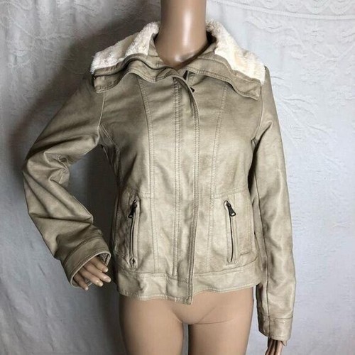 Fur lined tan leather - tan,