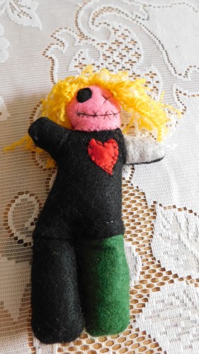 Voodoo doll two sided - voodoo,
