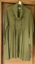 MASAI Clothing Company Ladies Olive Green Loose Fit Dress / Tunic New UK XL