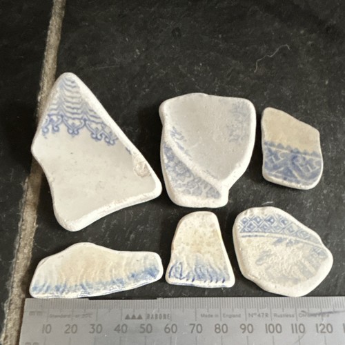 Various blue pattern ceramic - various,
