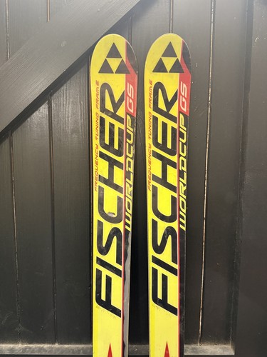Fischer rc4gs skis 183cm - rc4gs, skis.