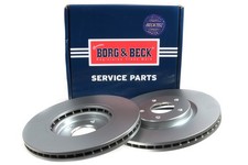 2x Brake Discs Pair Vented fits NISSAN JUKE F15 1.6 Front 14 to 19 MR16DDT 320mm