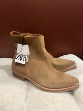Zara Mens Suede Ankle