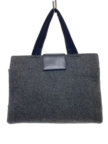 Prada tote bag wool gry - tote, solid