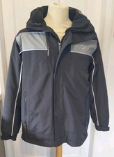 Mercedes 3 In 1 Coat With  Fleece Jacket Black Unisex Size Small
