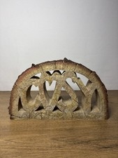 Next ‘Cosy’ Rustic Resin Carved Wood Log Look Ornament Decor Shabby Chic