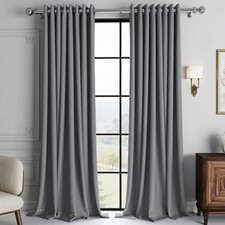 Linen Style Blackout Curtains
