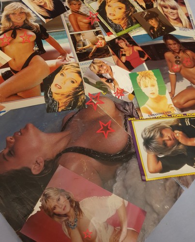 Rare samantha fox clippings - samantha,