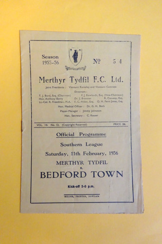 1955 merthyr tydfil - ,