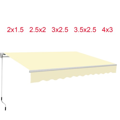 Manual awning canopy - awning,