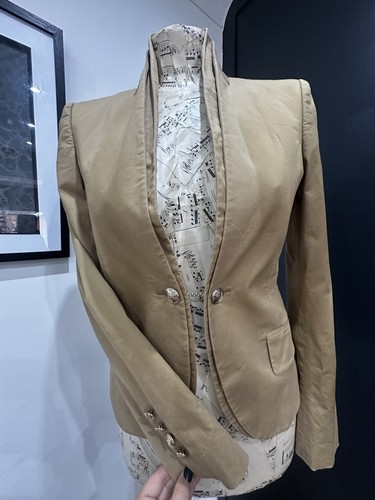 Gucci horsebit blazer beige - blazer,