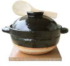 NAGATANIEN Donabe Rice Cooker Kamado San CT-03 Japanese Gas Open Flame