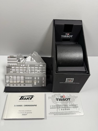 Tissot watch chronograph box - watch,