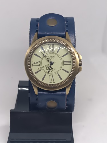 Mens chunky quartz - quartz, blue