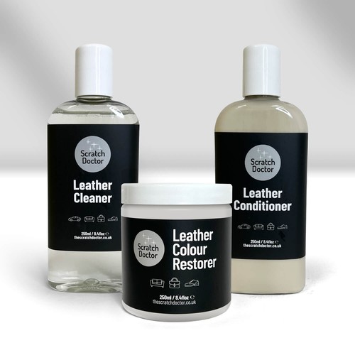 White leather cleaner - leather,