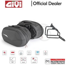 Pl1111 + St609 Givi Pair Hard Side Bags + Frames Honda Nc 750 S X 2012