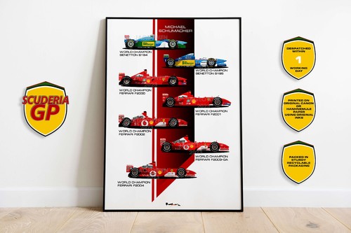 Michael schumacher champion - schumacher, 7x