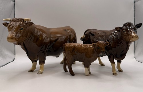Beswick limousin cattle family - limousin,