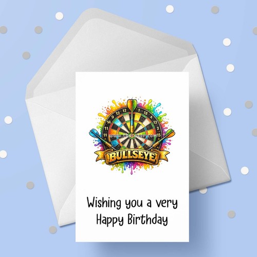 Dartboard darts birthday - /,