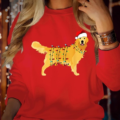 Golden retriever christmas - retriever,