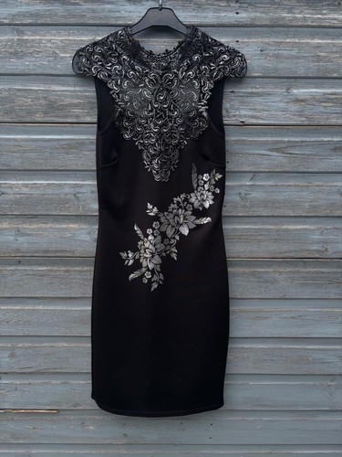 Beautiful silver and - , black