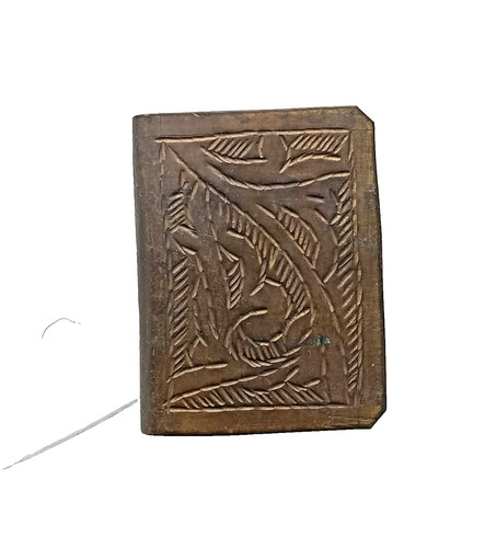 Vintage brass matchbox - vintage, holder