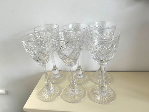 Tudor cut lead crystal - 6, x