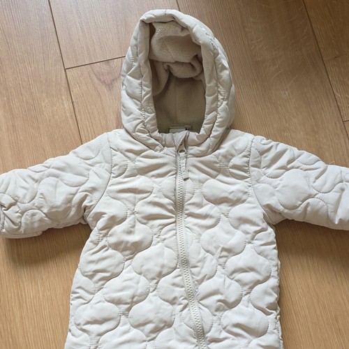 Unisex baby quilted hooded - unisex,
