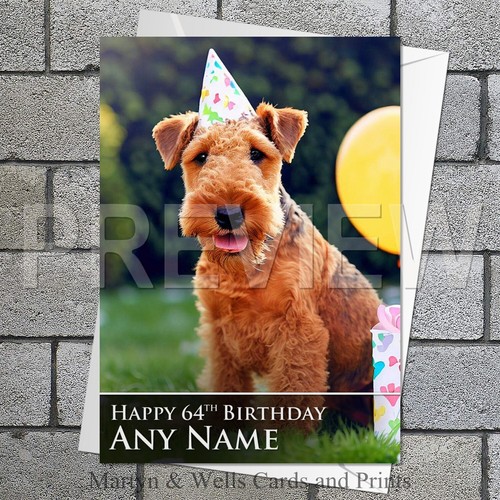 Welsh terrier birthday - welsh,