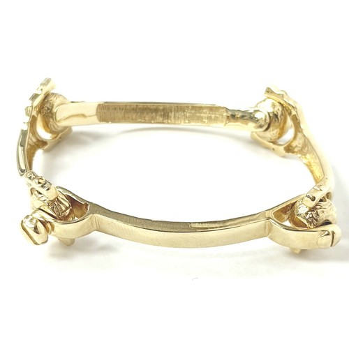 9ct gold baby - 9ct, bangle