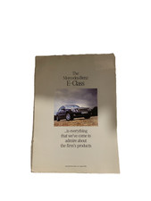 Mercedes Benz E-class Saloon Brochure 2002 Reprint What Car Test Merc Jag Bmw