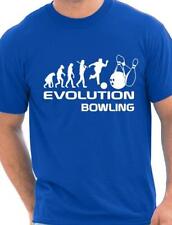 Evolution Of Ten Pin Bowling Bowler gift strike   Mens T Shirt  Size S-XXL