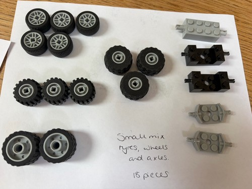 Lego wheels tyres and - lego,