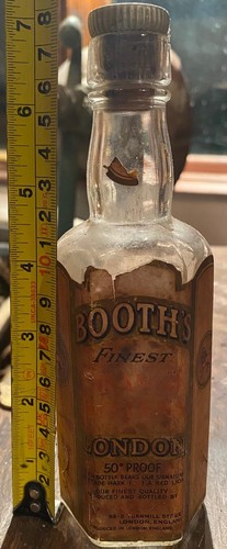 Booths finest bottle - booths, orange