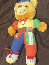 Vintage Educational Teddy Bear