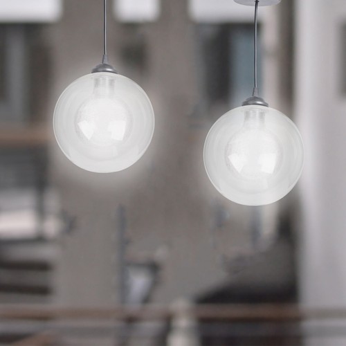 Double layer glass lamp - layer,