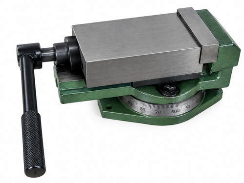 Milling vice with swivel base - with,
