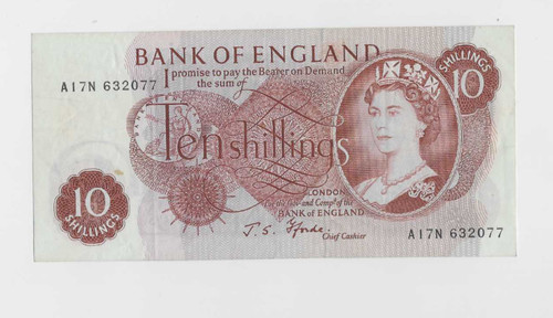 1967 bank england ten - bank,