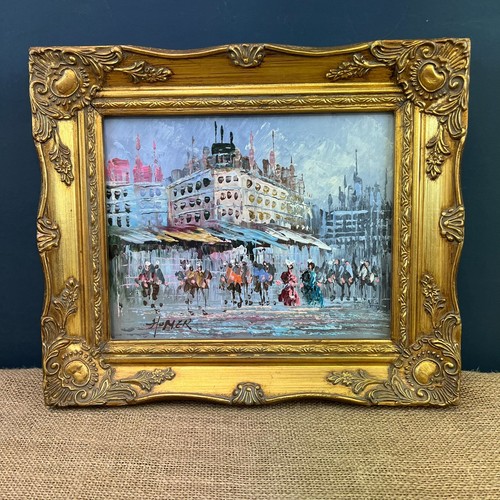 Signed original oil painting - signed,