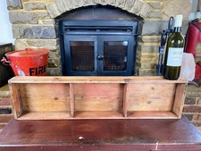 Vintage Pine Shelf, Old Wooden