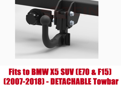 Detachable tow bar for bmw - detachable,