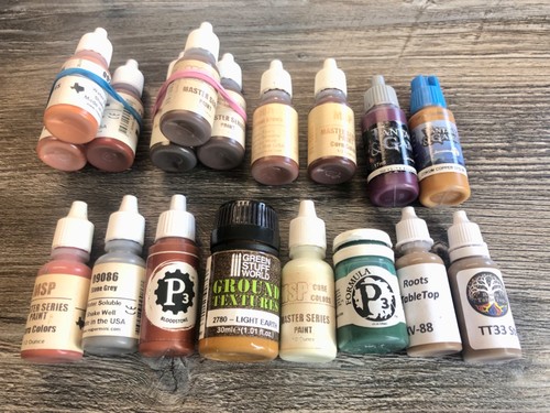 Acrylic paints bundle job - paints,