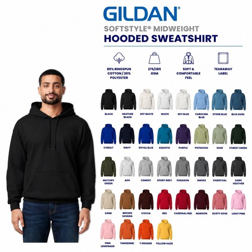 Gildan softstyle midweight - gildan,