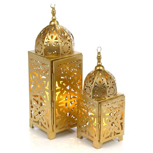 Gold metal patterned - x,