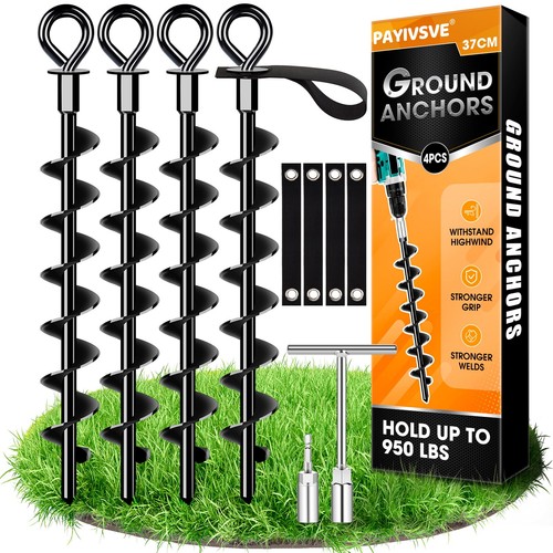 Payivsve ground anchor - ground, set