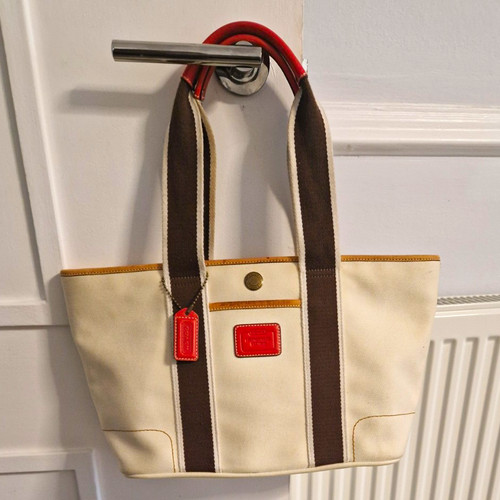 Coach canvas leather logo - coach, &