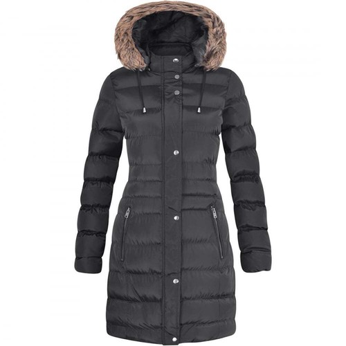 Womens long fur trimmed - long,